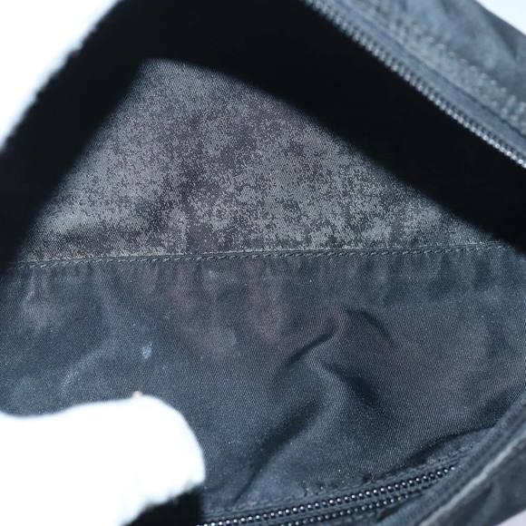 PRADA Pouch Nylon Black Auth am6627 - Picture 10 of 16